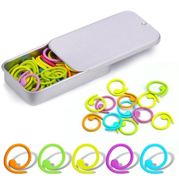 Knitting Stitch Markers - 50 pcs